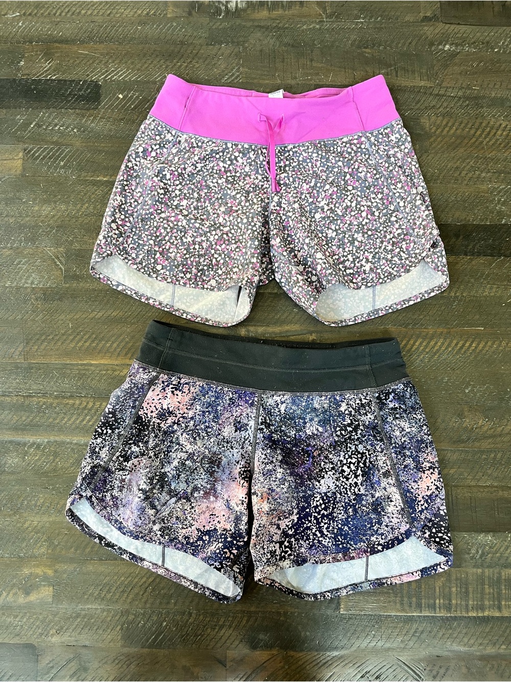 Ivivva by Lululemon Girls 14 Running Shorts Bundle Lot of 2
